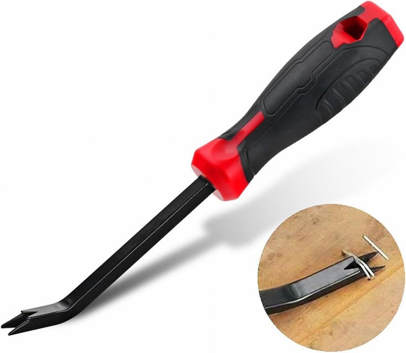 PANSHIYON Staple Remover, Heavy Duty Staple Remover Tool,Upholstery Stapler Puller Lifter for Carpet,Wood,Floor, Furniture, Construction - Image 1